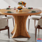 Round Pedestal Dining Table For 4-6