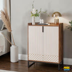 Modern Shoe Cabinet 5-Tier Storage Organizer