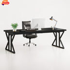 Two Person Executive Desk Large Workstation