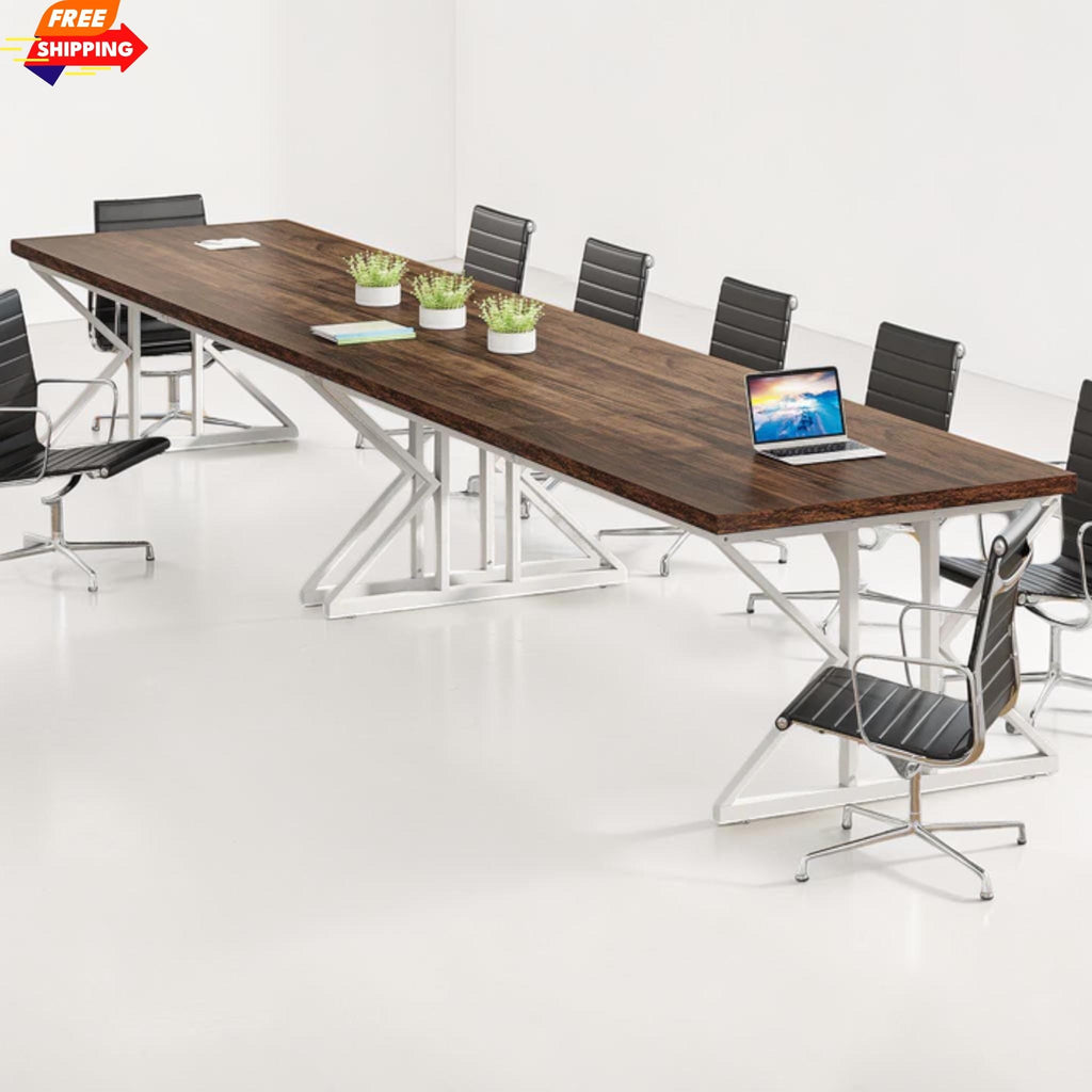 Two Person Executive Desk Large Workstation