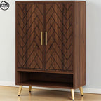 Wooden Shoe Cabinet 6 Tier Adjustable Storage
