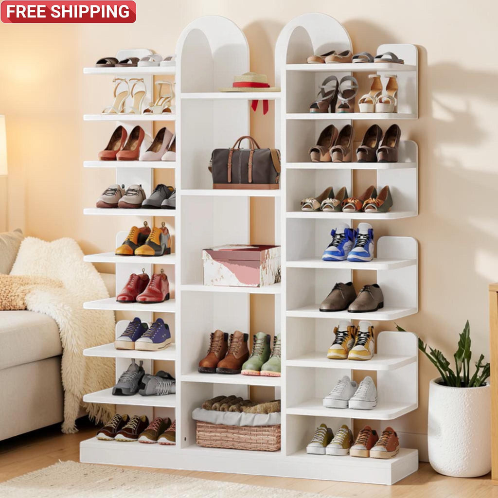13-Tier Shoe Rack Cactus Organizer