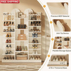 13-Tier Shoe Rack Cactus Organizer