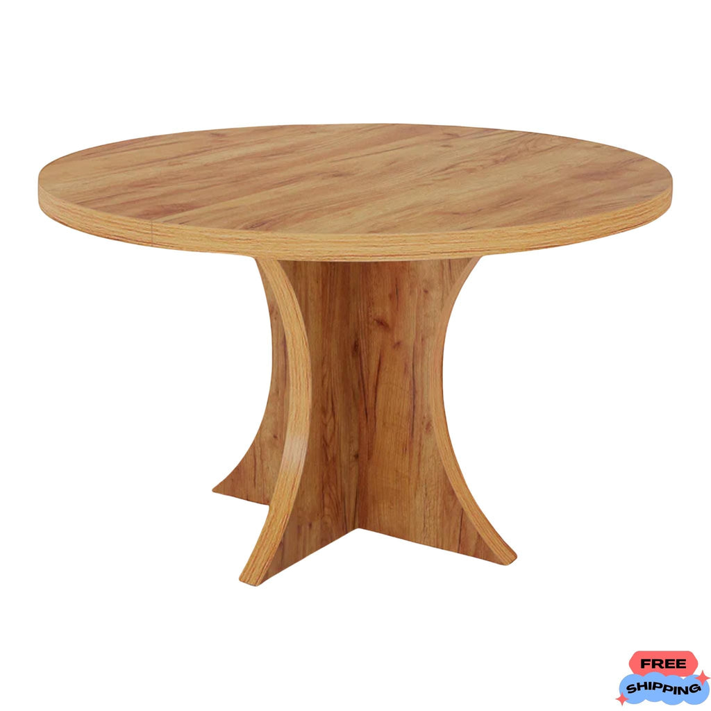 Round Pedestal Dining Table For 4-6
