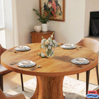 Round Pedestal Dining Table For 4-6