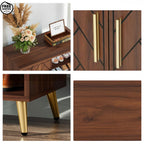Wooden Shoe Cabinet 6 Tier Adjustable Storage
