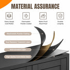 Heavy Duty Metal Storage Cabinet with Adjustable Shelves | Tall Steel Organizer