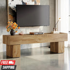 63” Farmhouse TV Stand Console Table
