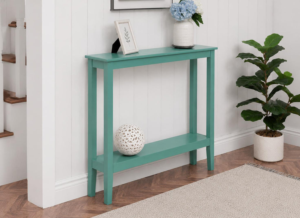 Ultra Slim Narrow Console Table, Skinny Entryway Table, Behind Sofa Table, Small Space Hallway Table, Wood Foyer Accent Console,