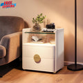 Modern 2 Drawer Bedside Table