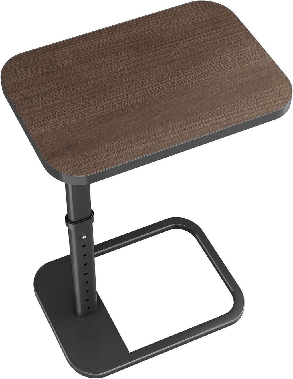 Adjustable Sofa Arm Table with Height Settings – Space-Saving TV Tray Table for Couch, Bed & Laptop Use
