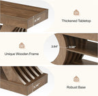 Tribesigns Farmhouse Console Table, 63-Inch Entryway Table with Storage