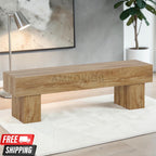 63” Farmhouse TV Stand Console Table