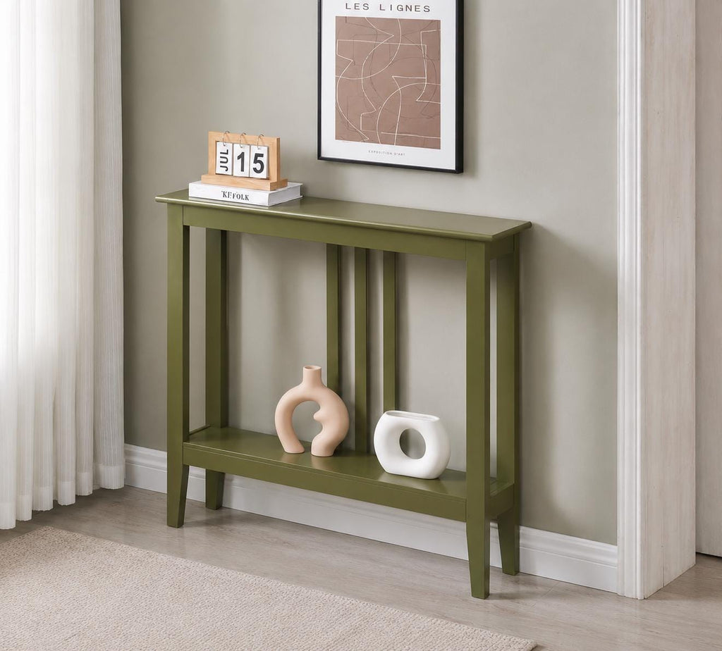 Ultra Slim Narrow Console Table, Skinny Entryway Table, Behind Sofa Table, Small Space Hallway Table, Wood Foyer Accent Console,