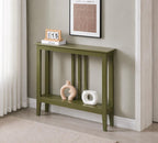 Ultra Slim Narrow Console Table, Skinny Entryway Table, Behind Sofa Table, Small Space Hallway Table, Wood Foyer Accent Console,