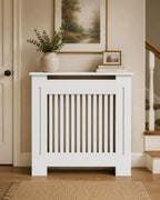 White MDF Modern Radiator Cover Cabinet Grill – Living Room Furniture