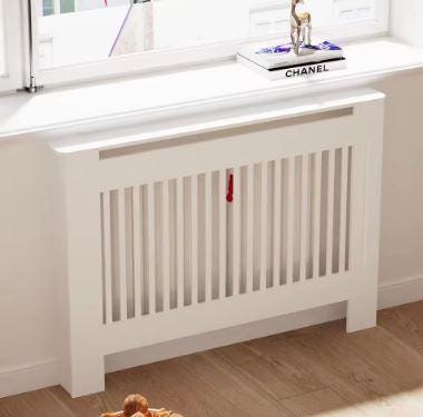 White MDF Modern Radiator Cover Cabinet Grill – Living Room Furniture