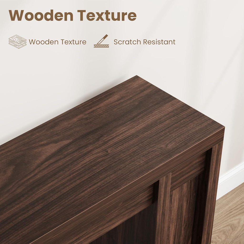 70.9-Inch Entryway Table, Wooden Farmhouse Console Table, Thick Sofa Table Behind Couch Table, Long Console Tables for Entryway Living Room