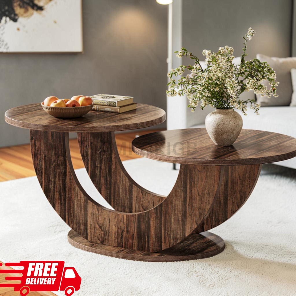 Farmhouse Two-Tier Coffee Table