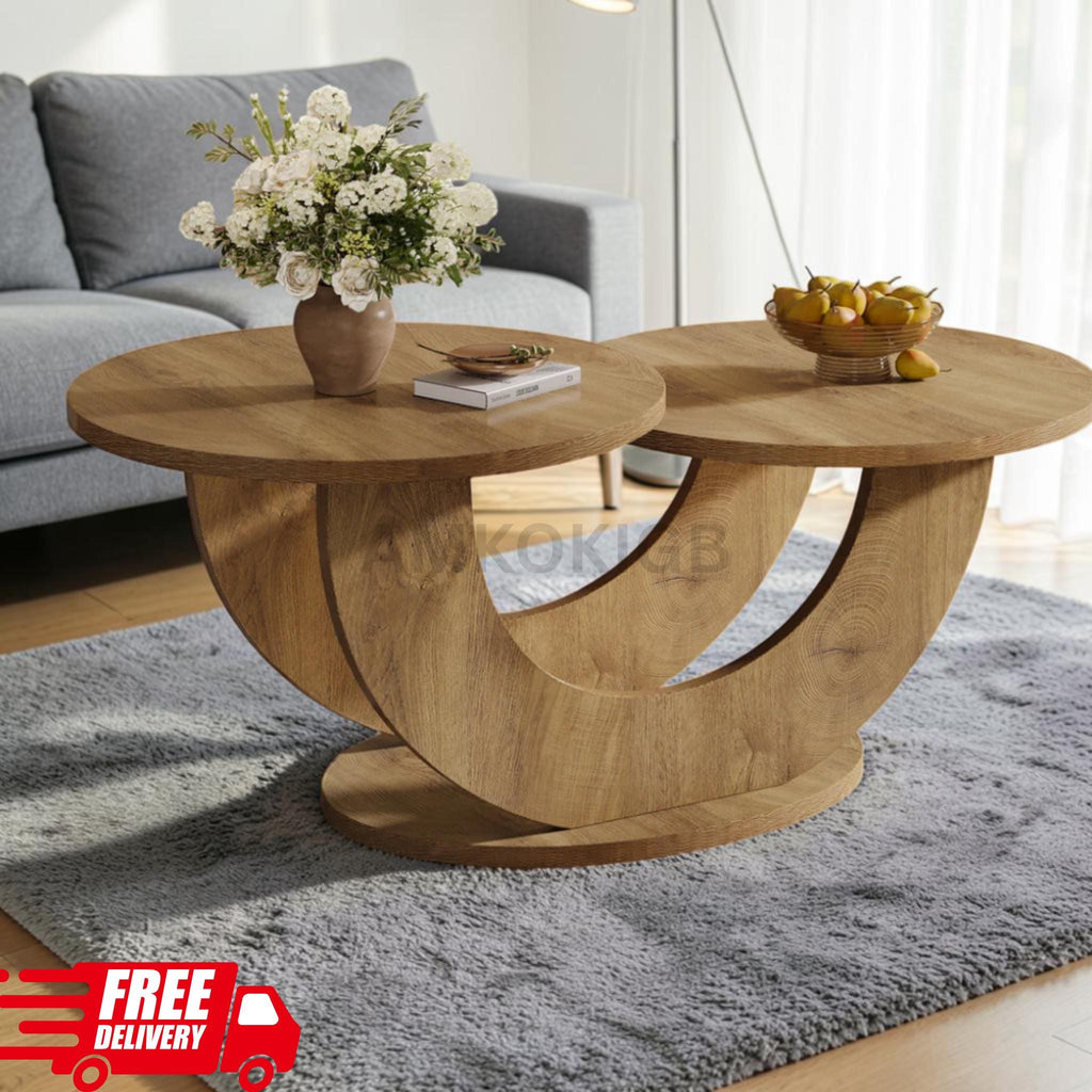 Farmhouse Two-Tier Coffee Table